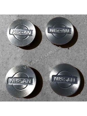 Заглушки колесных дисков с логотипом Nissan